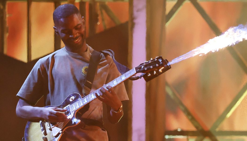 Watch Dave Play a Flamethrower Guitar Solo at BRIT Awards 2022