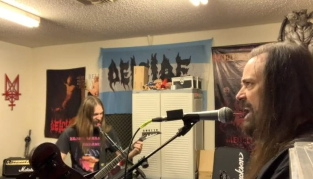 Watch DEICIDE Rehearse With New Guitarist TAYLOR NORDBERG