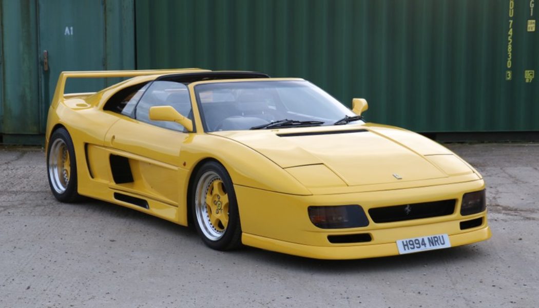 A One-of-Two Right-Hand Drive 1990 Ferrari 348 TS Koenig Specials F48 Is up for Auction