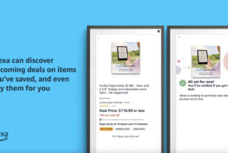 Alexa can now notify you about deals up to a day in advance