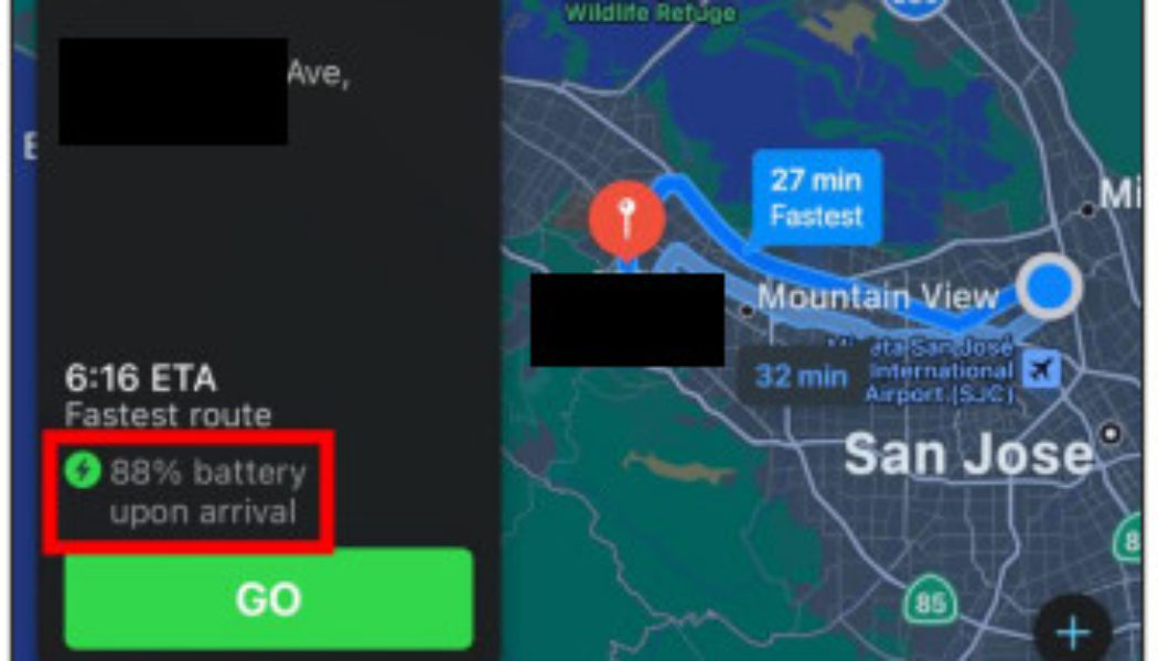 Apple Maps’ EV routing is finally coming to the Ford Mustang Mach-E