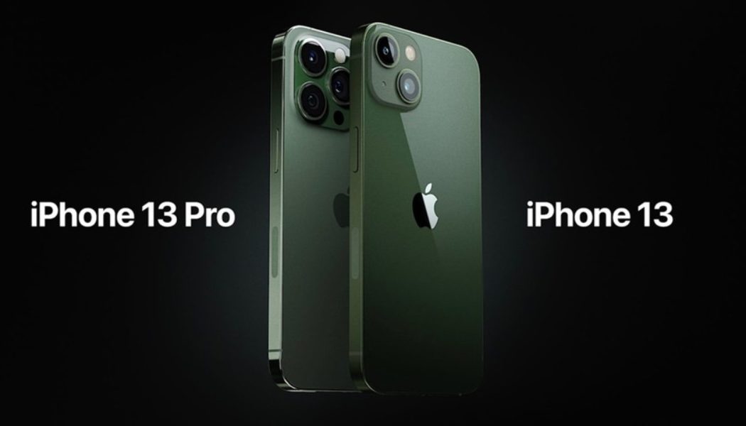 Apple Reveals New Green Colors for iPhone 13 and iPhone 13 Pro