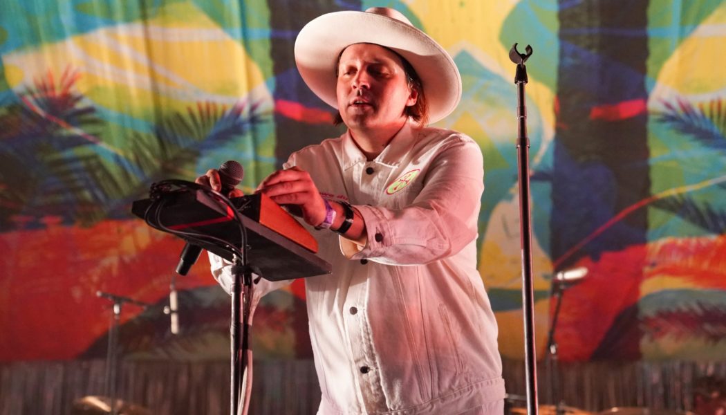 Arcade Fire and David Byrne Cover ‘Give Peace A Chance’ at Bowery Ballroom Show