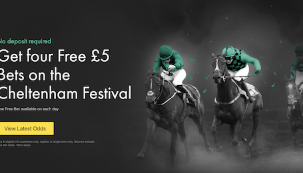 bet365 Cheltenham No Deposit Free Bets: Get Four £5 Cheltenham Free Bets