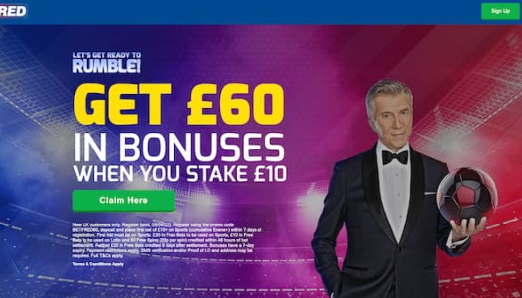 Betfred Manchester United vs Leicester Betting Offer: £60 Free Bets For Premier League clash