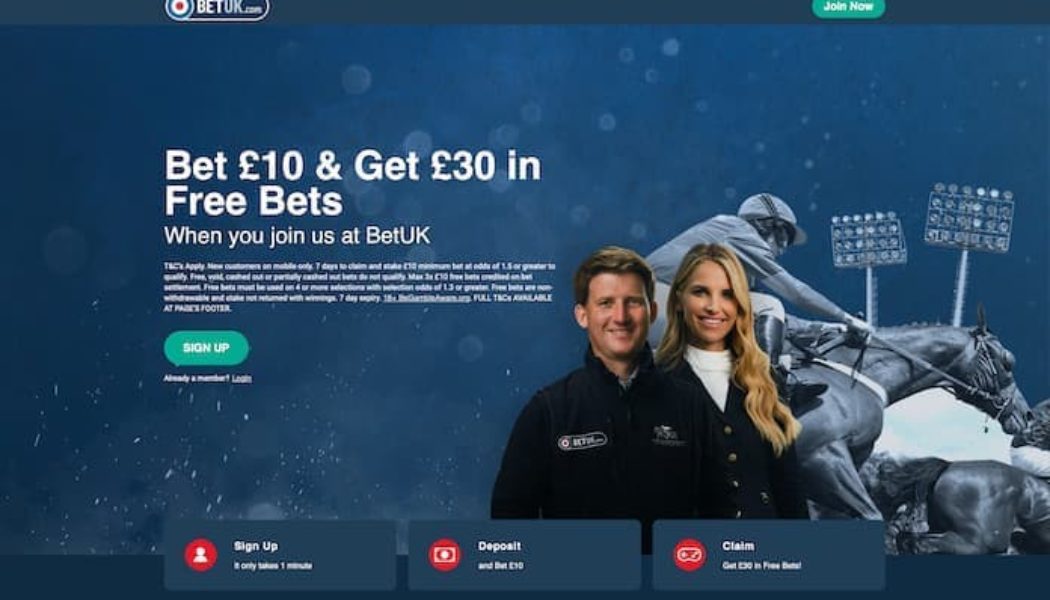 BetUK Grand National Betting Offers | £30 Grand National Free Bet