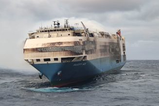 Cargo ship carrying Porsches, Lamborghinis, and Bentleys sinks in the Atlantic