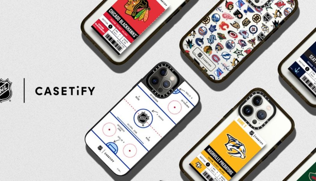 Champion Your Favorite NHL Team With CASETiFY’s Latest Collaboration