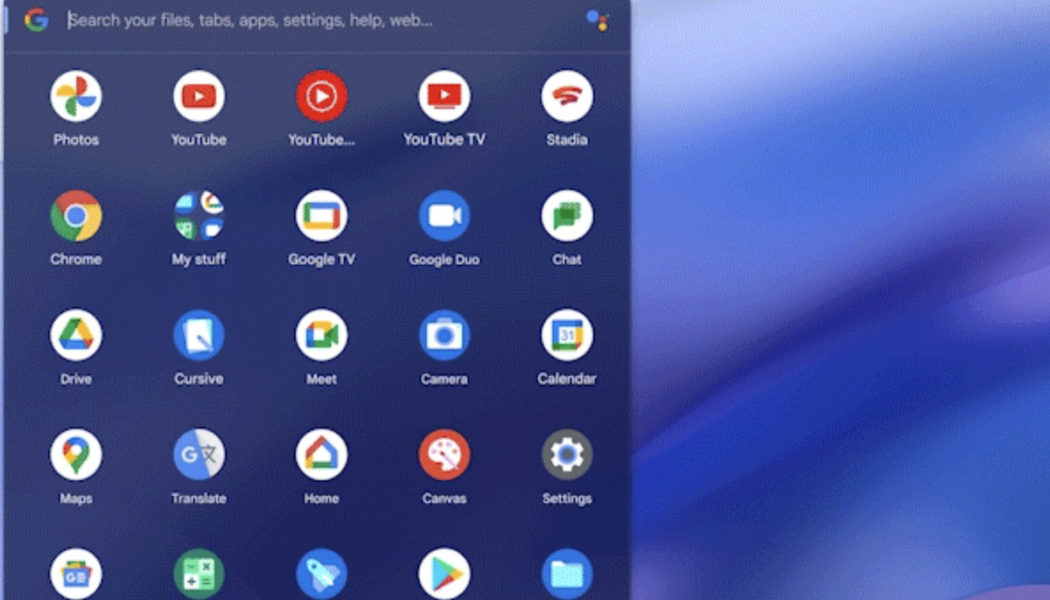 Chrome OS 100 brings new Launcher design to Chromebooks