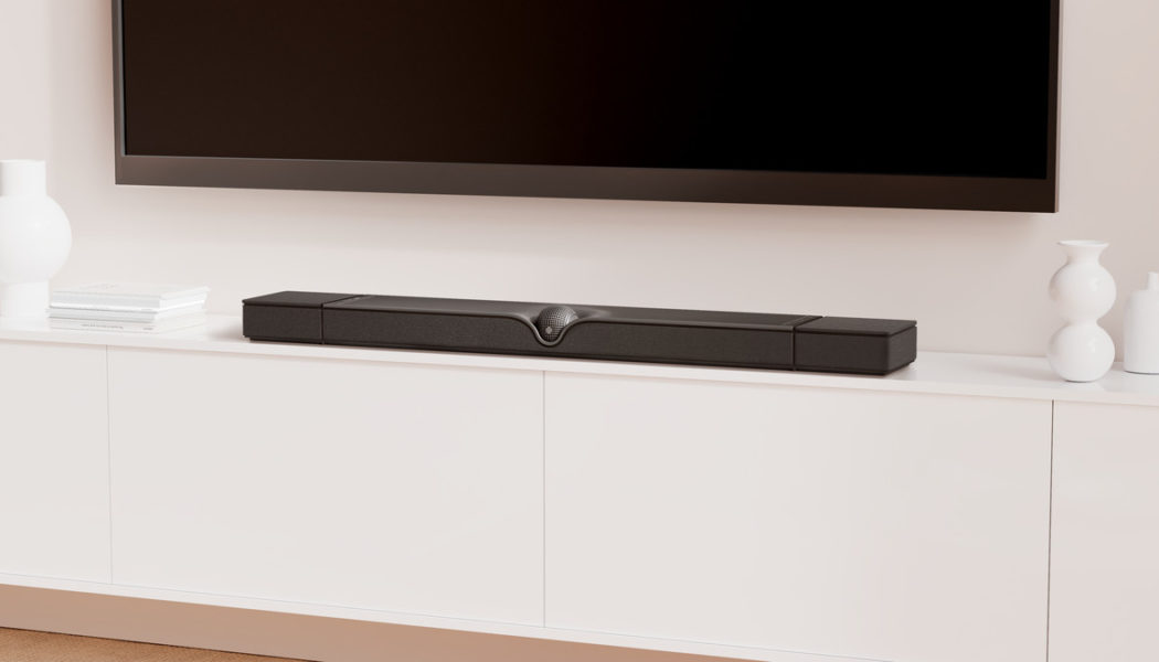 Devialet’s $2,400 Atmos soundbar has an orb you can turn