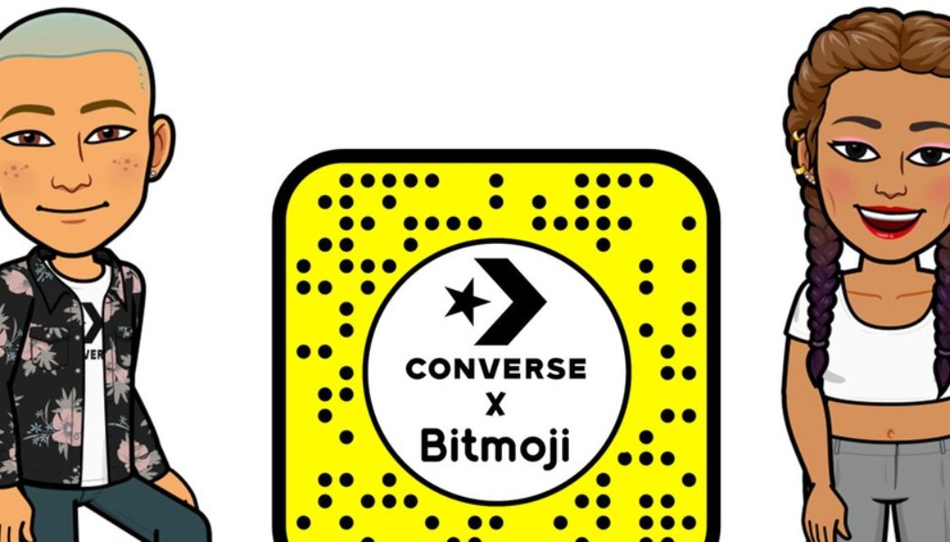 Digital Fashion Styling Heats Up With New Converse x Bitmoji Capsule Collection