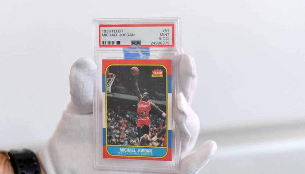 Drake Pulls A 1986 Michael Jordan Rookie Card Fresh Out The Pack