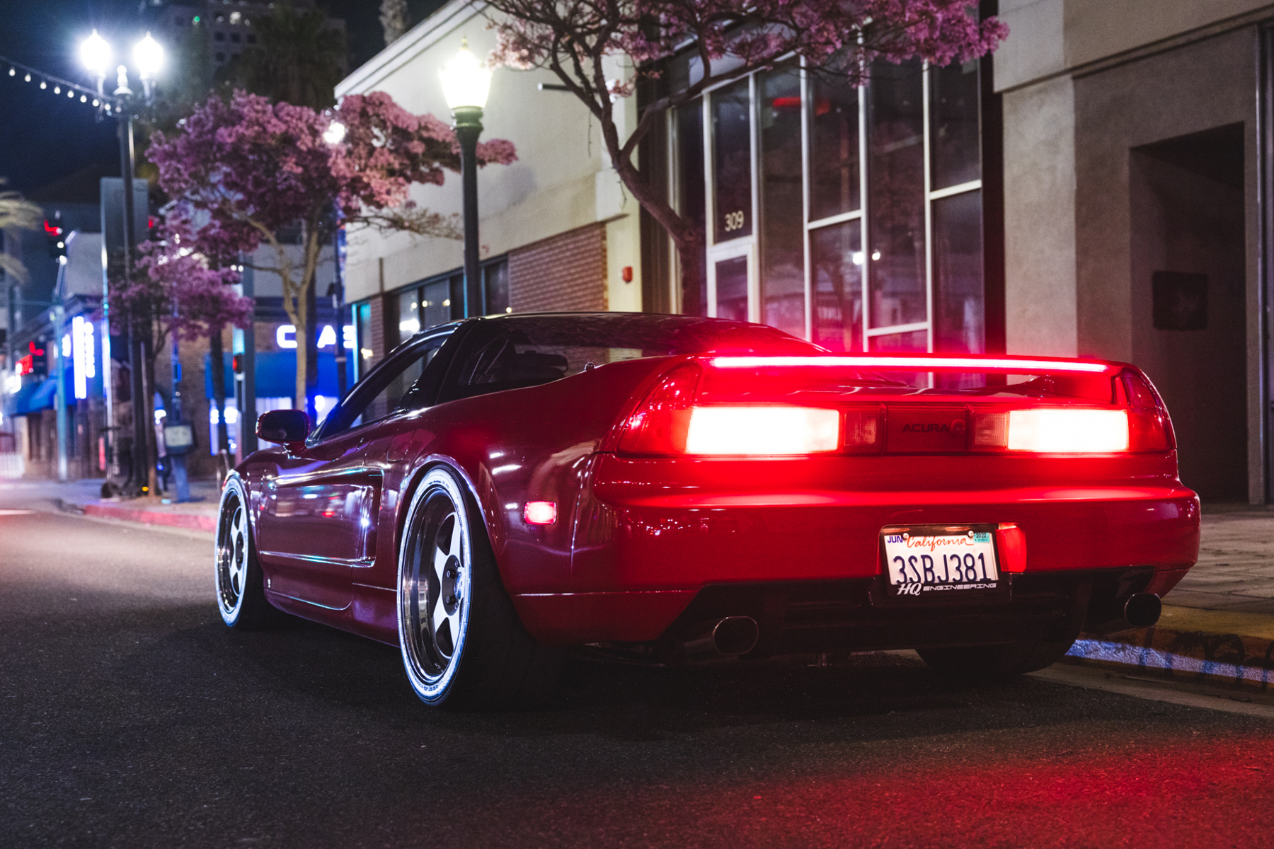 Vin Anatra of Hoonigan And His 1991 Acura NSX Honda Red Supercar