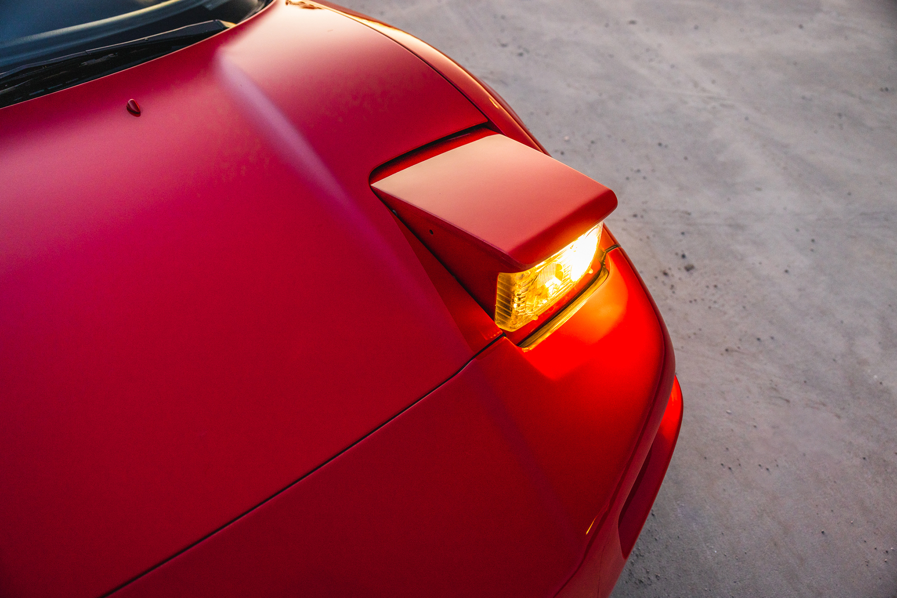 Vin Anatra of Hoonigan And His 1991 Acura NSX Honda Red Supercar