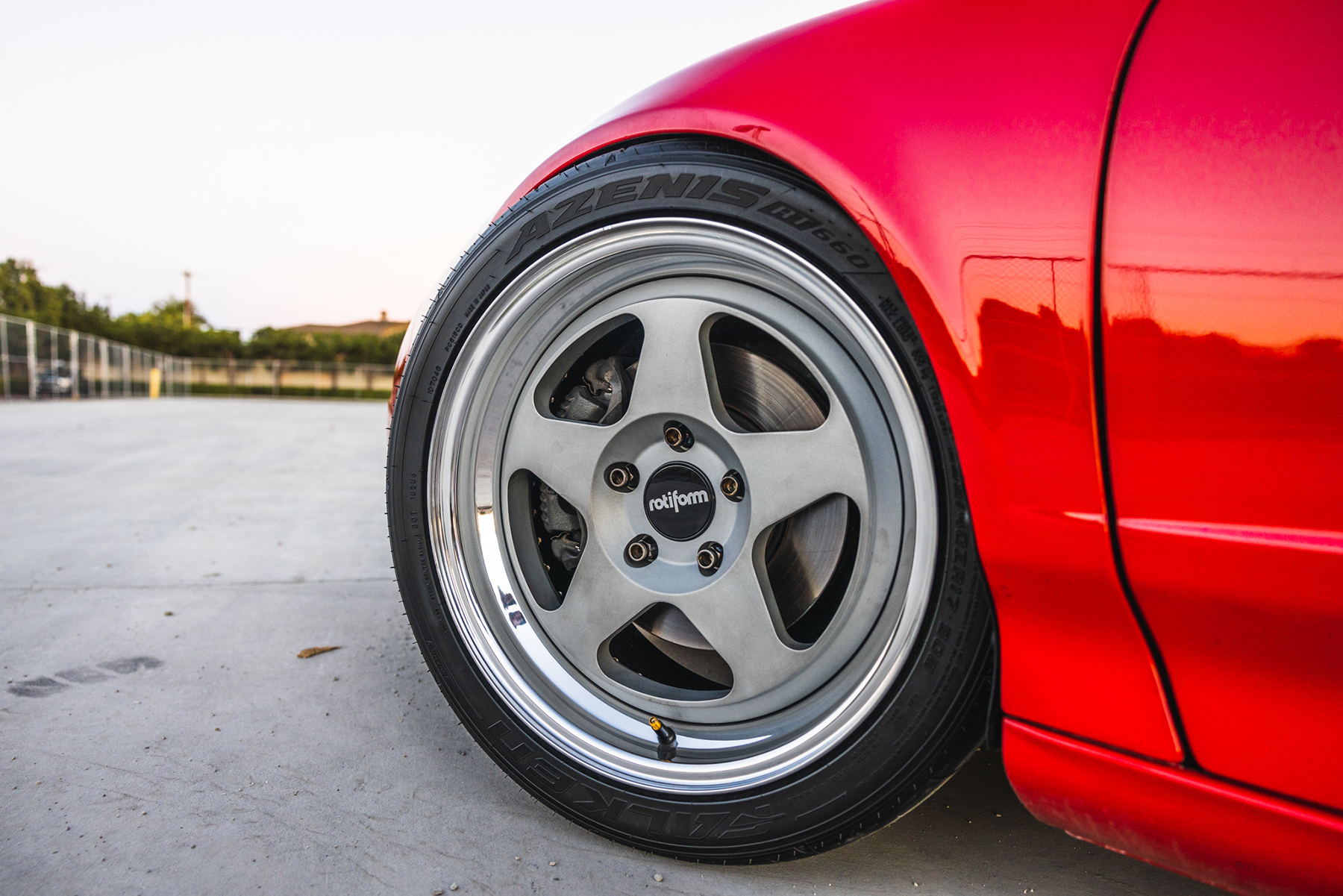 Vin Anatra of Hoonigan And His 1991 Acura NSX Honda Red Supercar