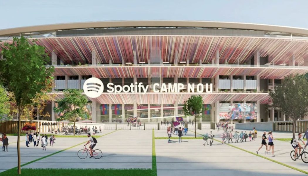 FC Barcelona’s Home Stadium Will be Rebranded as Spotify Camp Nou