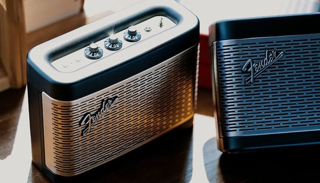 Fender Debuts its Newport 2 Portable Bluetooth Speakers