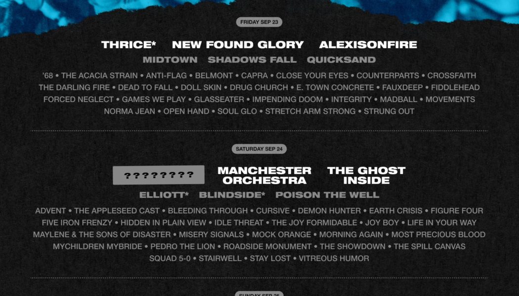 Furnace Fest 2022 Lineup: Mastodon, Thrice, Descendents, Alexisonfire, Manchester Orchestra, and More