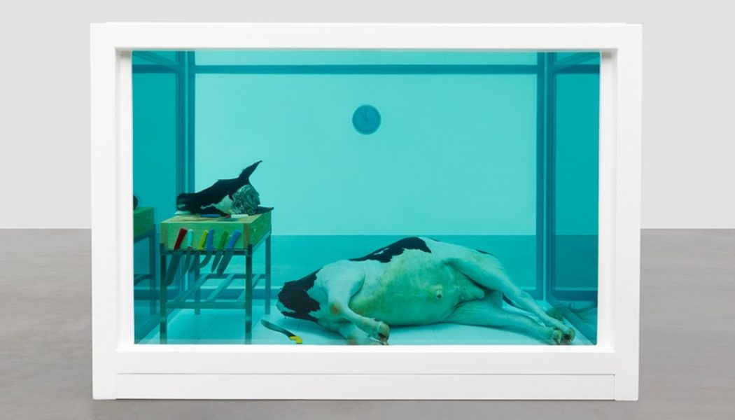 Gagosian Herds Damien Hirst’s Formaldehyde Sculptures for “Natural History” Exhibition