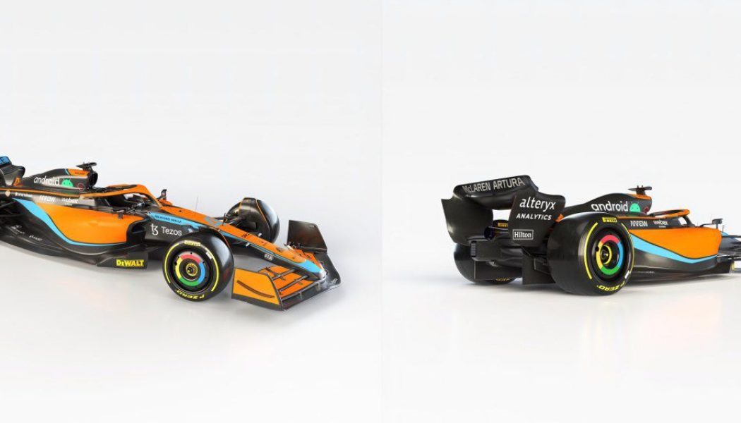 Google’s McLaren sponsorship puts the Android robot and Chrome wheels on its 2022 F1 car