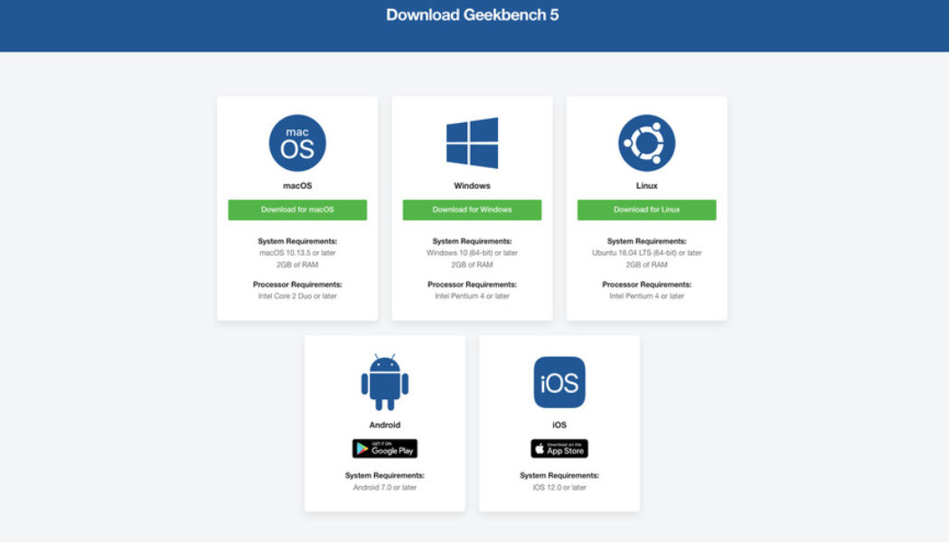 How to run Geekbench on your phone or PC