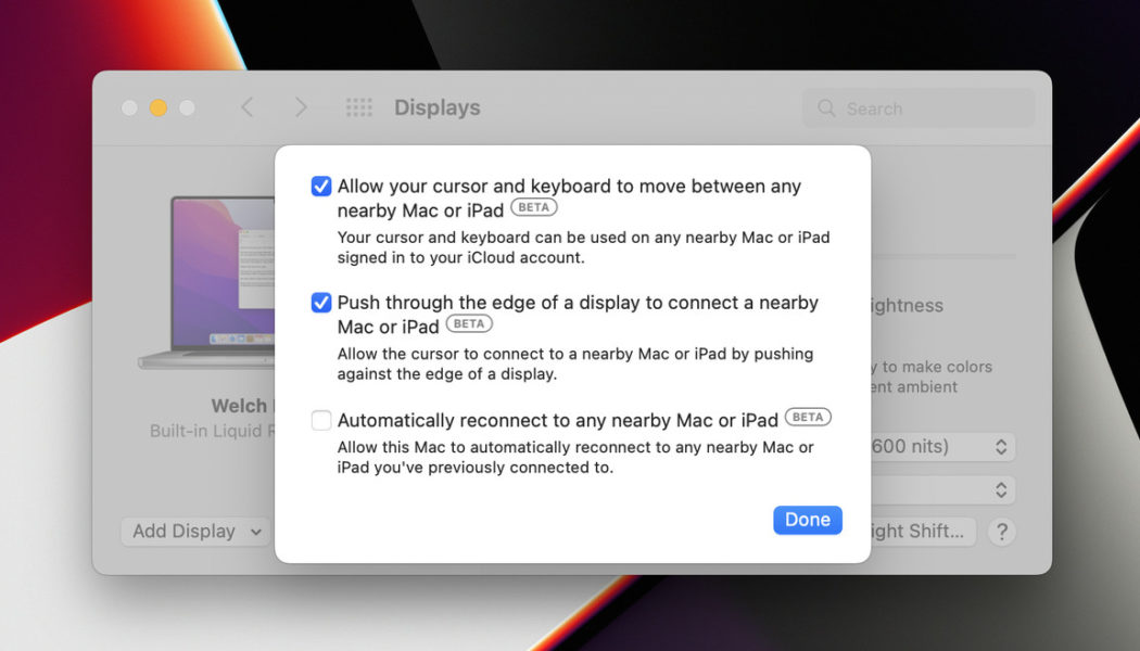 How to use Universal Control on your Mac and iPad