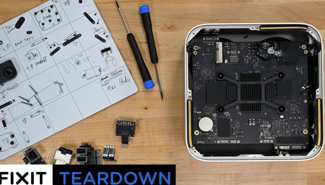 iFixit teardown offers a detailed look inside the Mac Studio and Studio Display