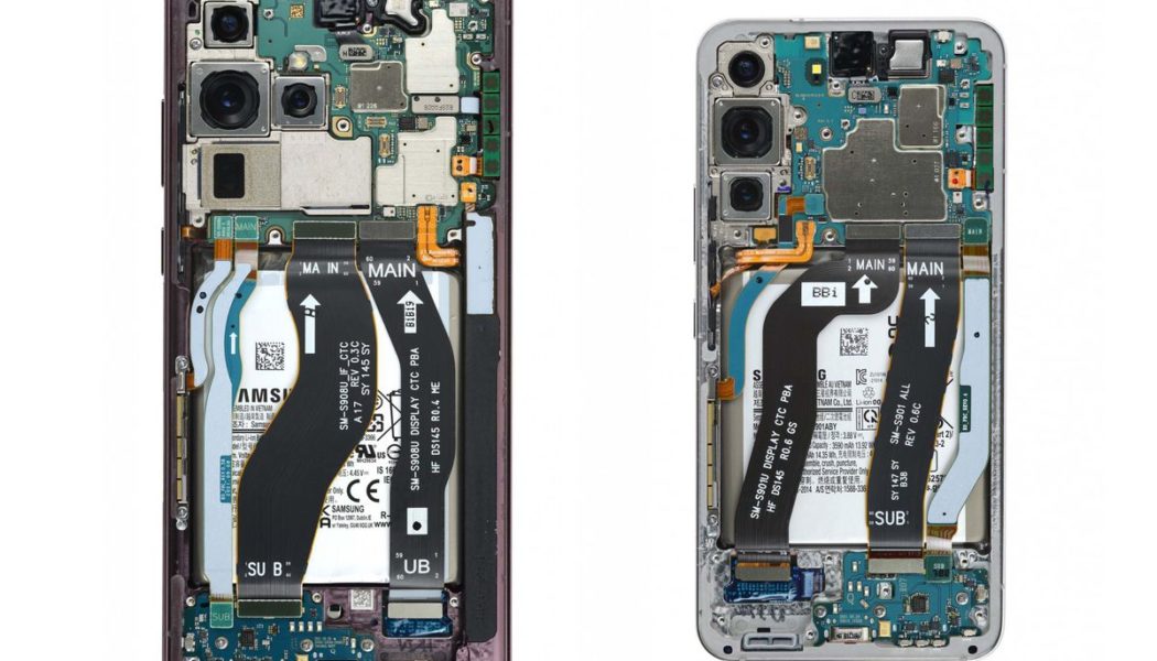 iFixit teardown shows how Samsung packed an S Pen into the S22 Ultra