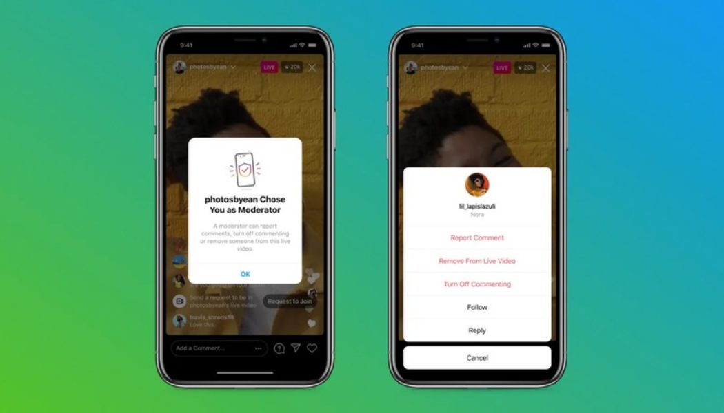 Instagram Now Allows Users to Add Moderators to Livestreams