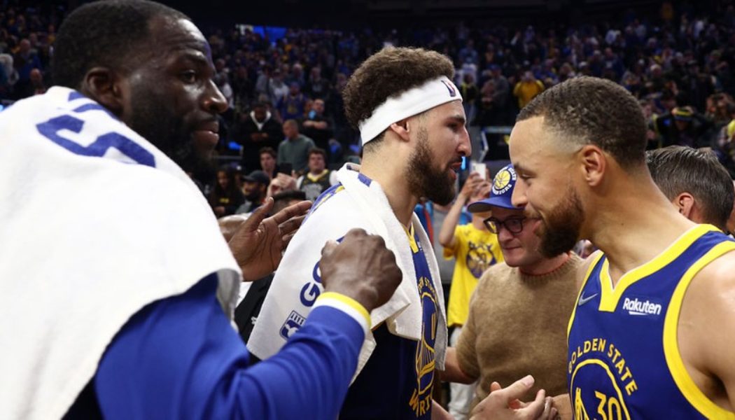 Klay Thompson Talks Reuniting With Draymond Green and Steph Curry for the First Time This Season