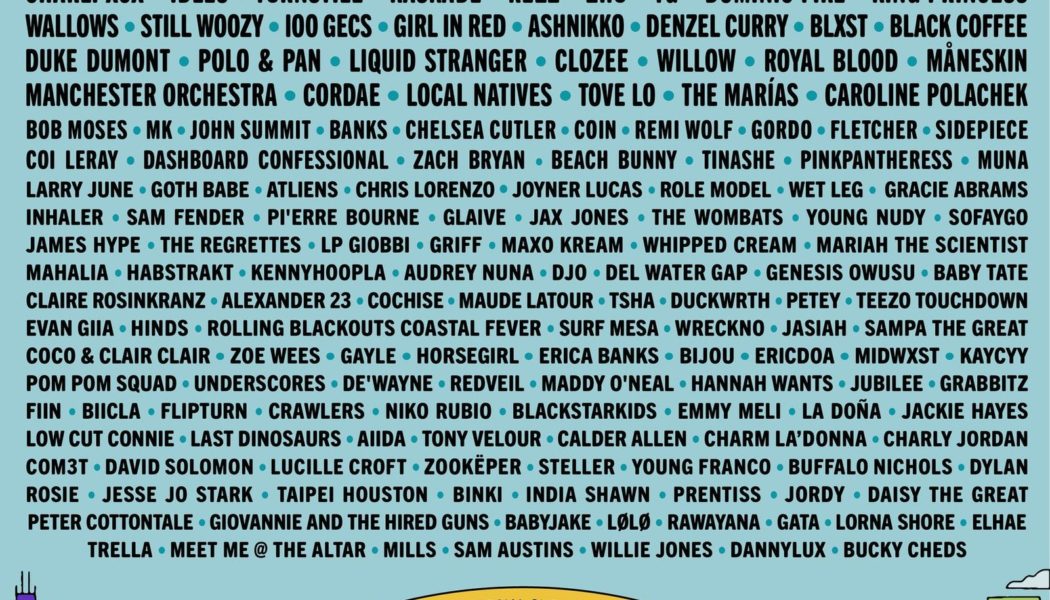 Lollapalooza 2022 Lineup Announced: Dua Lipa, Metallica, J. Cole, Green Day, and More