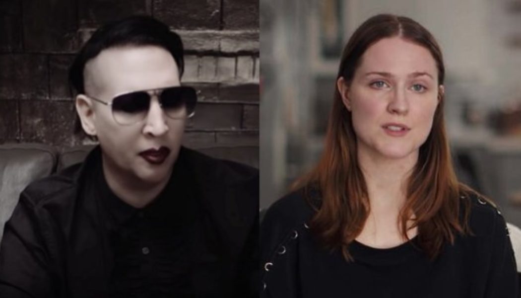 MARILYN MANSON Sues EVAN RACHEL WOOD Over Abuse Allegations: ‘A Malicious Falsehood’