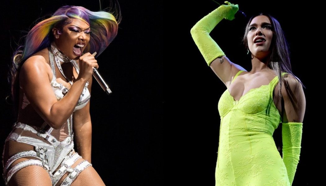 Megan Thee Stallion and Dua Lipa Tease New Song Coming Next Week