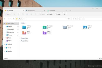 Microsoft is adding tabs to File Explorer in Windows 11