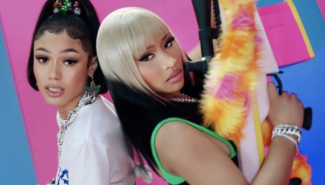 Nicki Minaj & Coi Leray Team Up For Colorful New Single “Blick Blick”