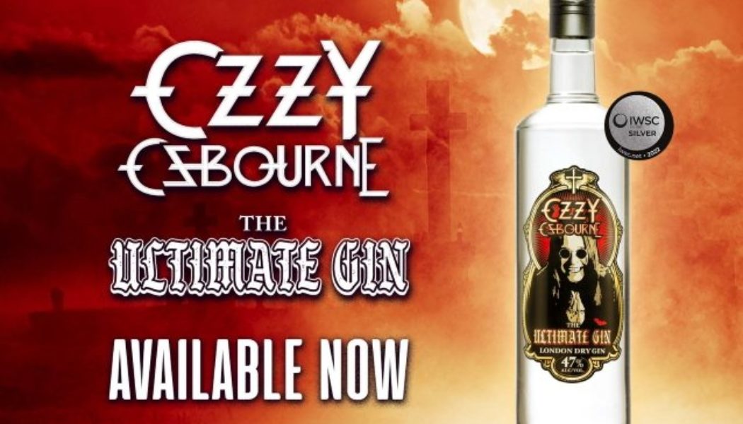 OZZY OSBOURNE’s ‘The Ultimate Gin’ Now Available In Europe