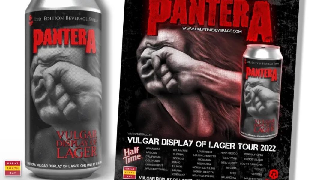 Pantera’s New “Vulgar Display of Lager” Beer Packs a Wallop