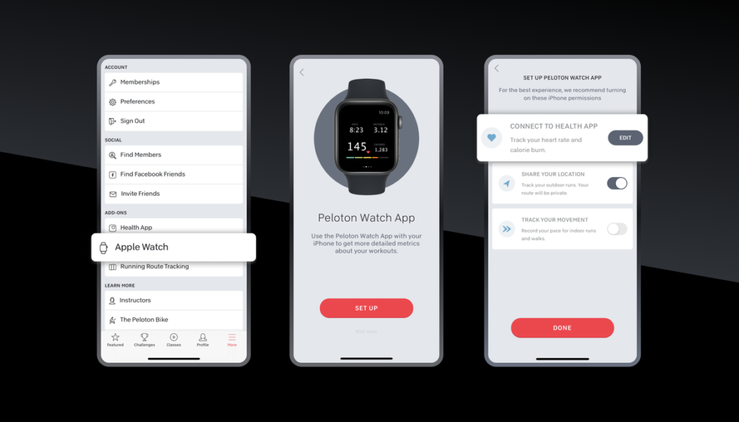 Peloton adds Apple Watch integration to all of its machines