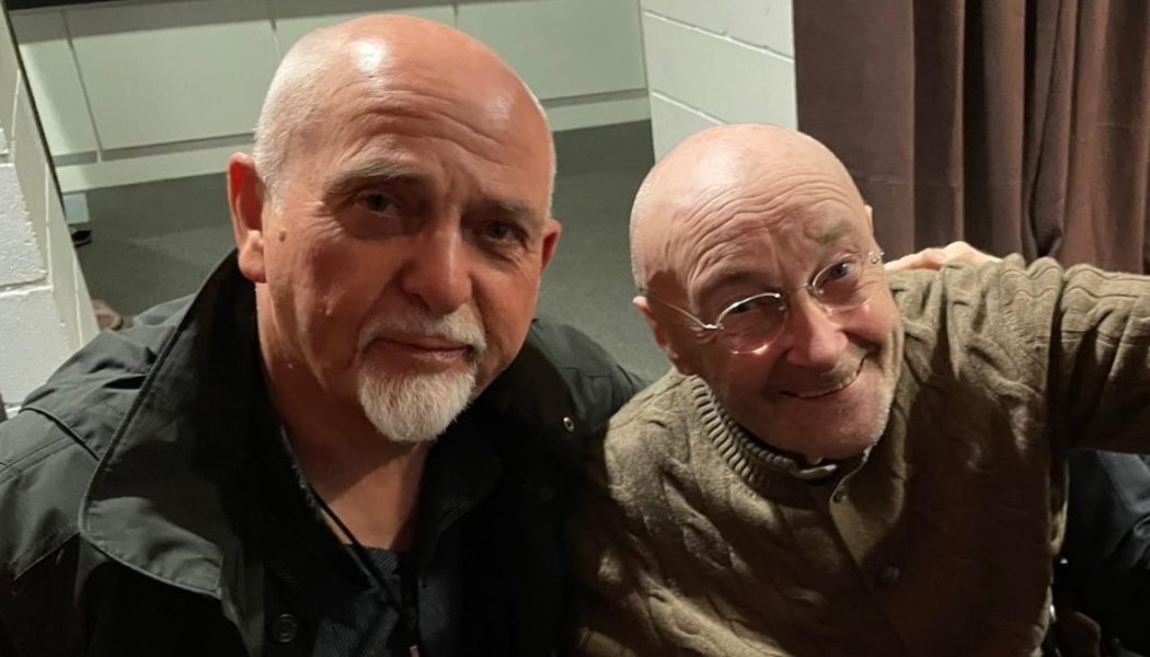 Peter Gabriel Attends Genesis’ Final Concert