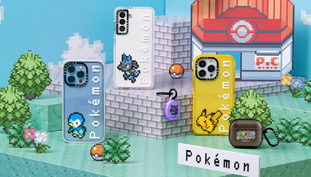 ‘Pokémon’ x CASETiFY Unveil a ‘Brilliant Diamond and Shining Pearl’ “Pixel Art” Collection