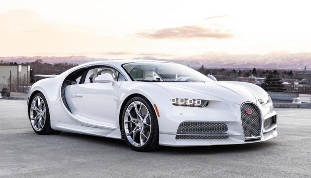 Post Malone’s Icy White Bugatti Chiron Is For Sale