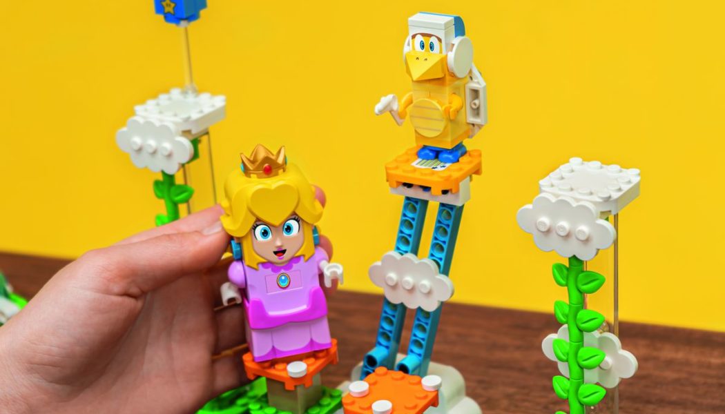 Princess Peach is the latest Mario character to get their own interactive Lego sets