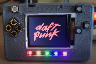 Programmer Creates One-of-a-Kind Daft Punk “Word Clock”