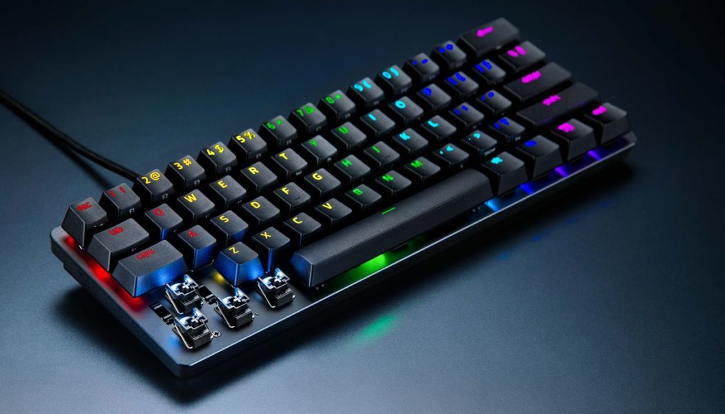 Razer brings its analog switches to a compact 60 percent keyboard