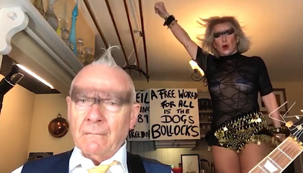 Robert Fripp and Toyah Support Ukraine with Neil Young and Living Colour Covers: Watch