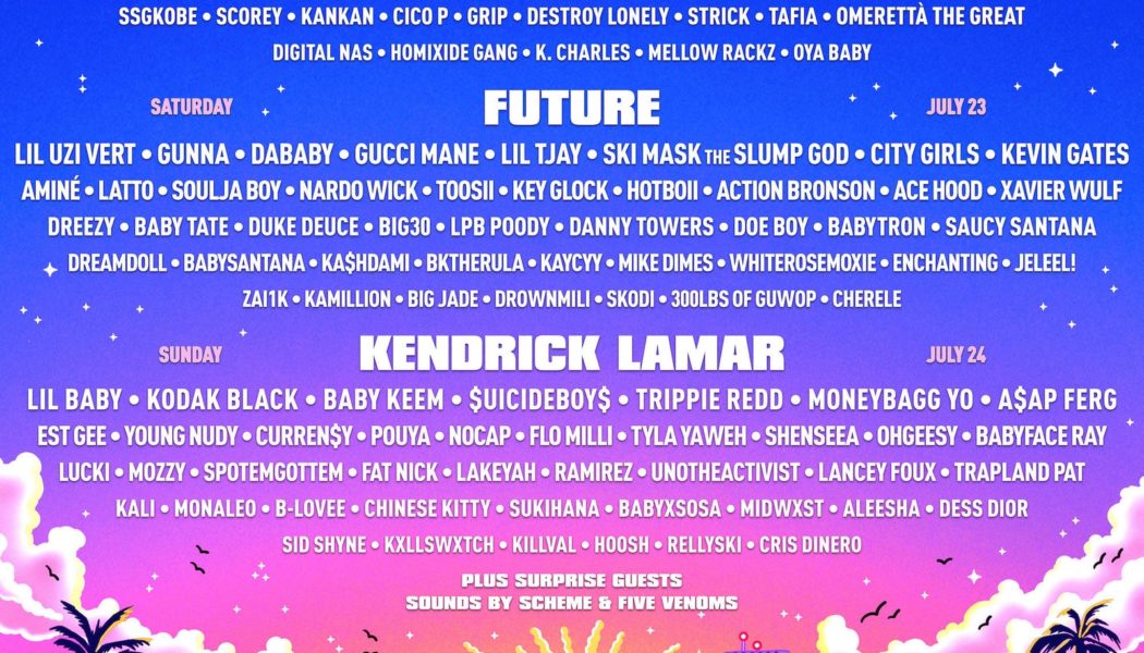 Rolling Loud Miami 2022 Announced: Kendrick Lamar, Kanye West, Future, More