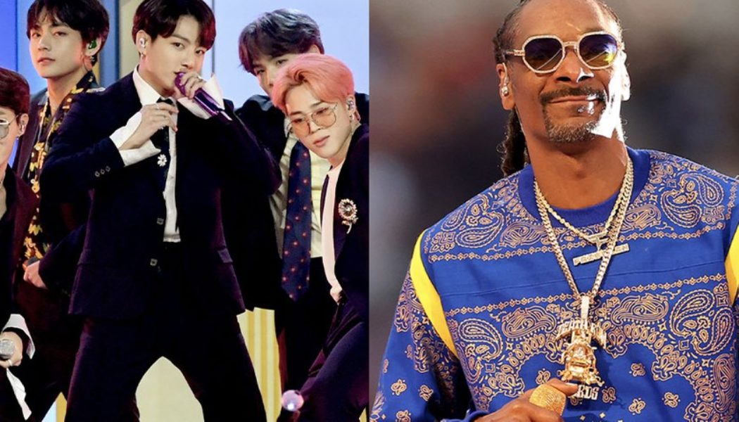 Snoop Dogg Confirms Official Collaboration With BTS on Upcoming Song