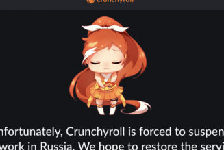 Sony pulls Crunchyroll, home entertainment releases from Russia