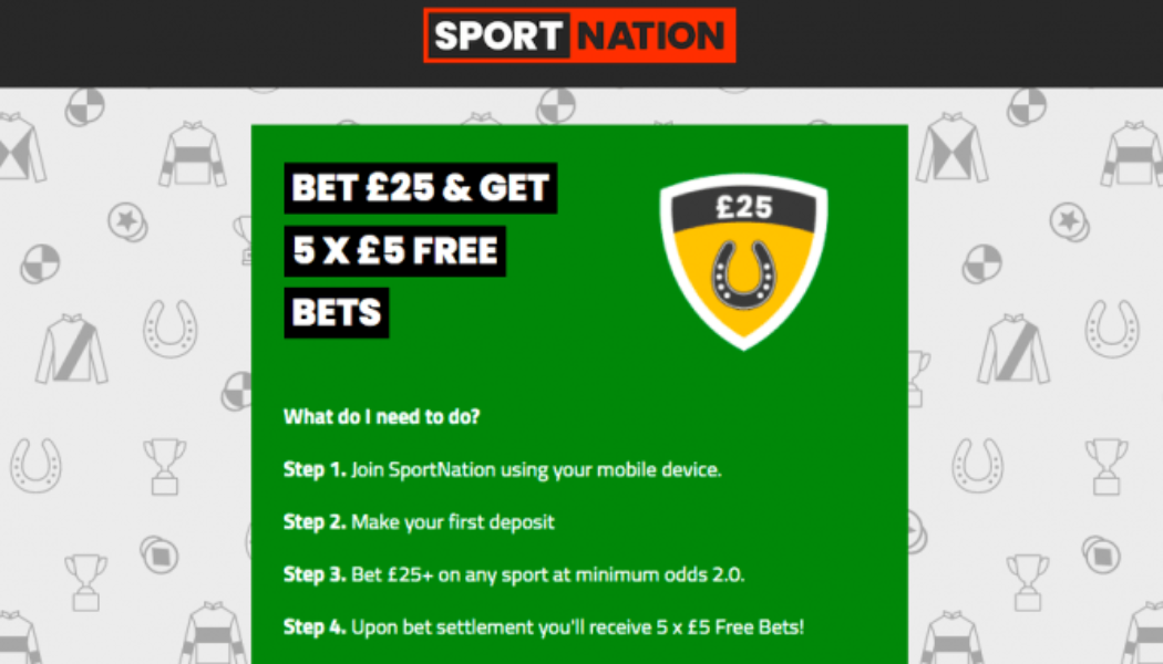 Sport Nation Cheltenham Betting Offers | £25 Cheltenham Free Bet for 2022 Festival