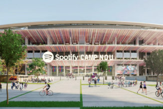 Spotify buys naming rights on FC Barcelona’s massive stadium